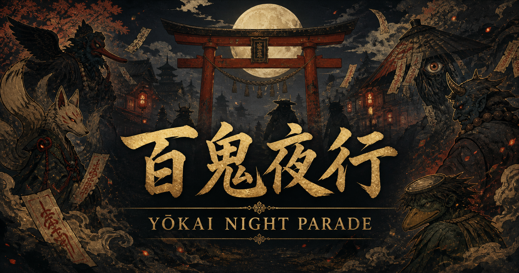 百鬼夜行のキービジュアル